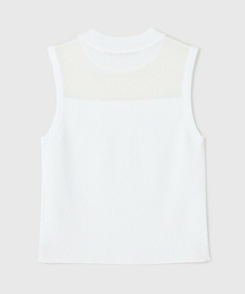 GRACE CONTINENTAL / グレースコンチネンタル その他トップス | シアーグロスニットトップ | 詳細9