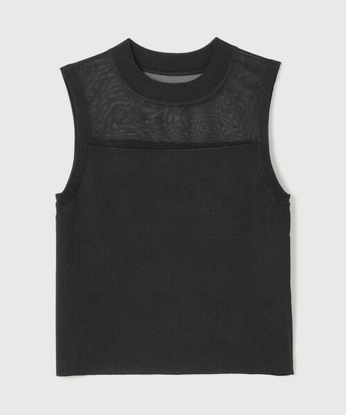 GRACE CONTINENTAL / グレースコンチネンタル その他トップス | シアーグロスニットトップ | 詳細15