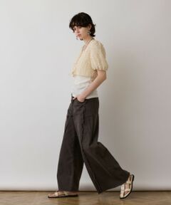 GRACE CONTINENTAL / グレースコンチネンタル その他パンツ | フリンジバギーパンツ