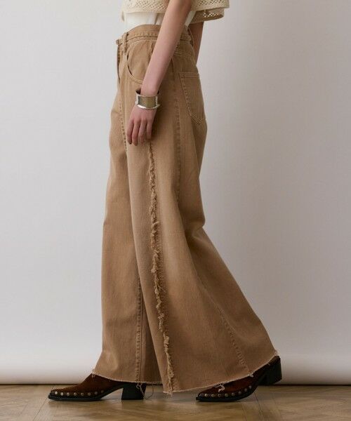 GRACE CONTINENTAL / グレースコンチネンタル その他パンツ | フリンジバギーパンツ | 詳細4