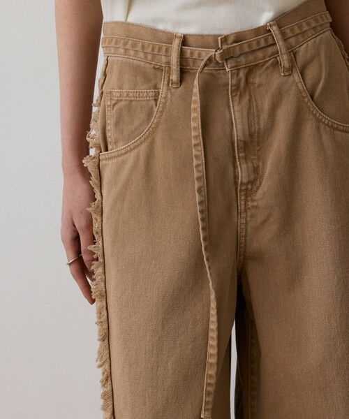 GRACE CONTINENTAL / グレースコンチネンタル その他パンツ | フリンジバギーパンツ | 詳細8