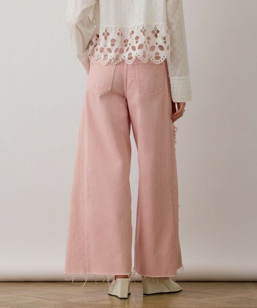 GRACE CONTINENTAL / グレースコンチネンタル その他パンツ | フリンジバギーパンツ | 詳細18