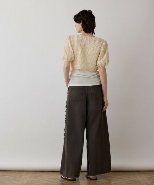 フリンジバギーパンツ （その他パンツ）｜GRACE CONTINENTAL