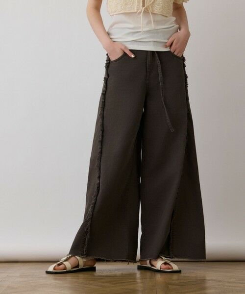 GRACE CONTINENTAL / グレースコンチネンタル その他パンツ | フリンジバギーパンツ | 詳細23