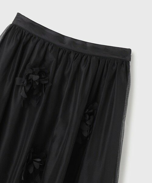 GRACE CONTINENTAL / グレースコンチネンタル ミニ・ひざ丈スカート | メッシュフラワースカート | 詳細19