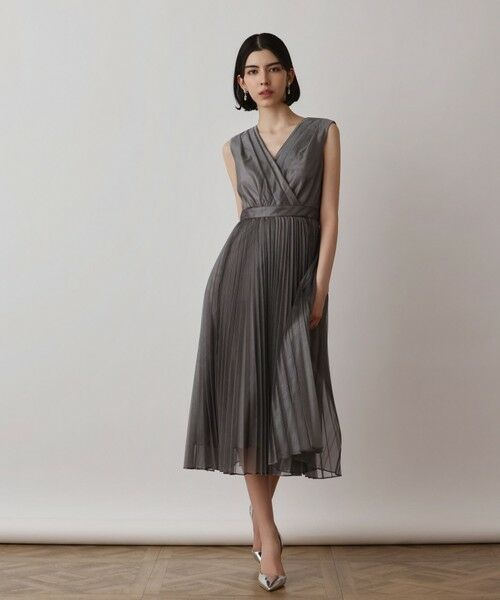 GRACE CONTINENTAL / グレースコンチネンタル ロング・マキシ丈ワンピース | ブライトメッシュワンピース | 詳細1