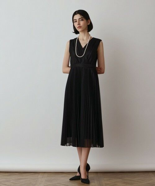 GRACE CONTINENTAL / グレースコンチネンタル ロング・マキシ丈ワンピース | ブライトメッシュワンピース | 詳細12