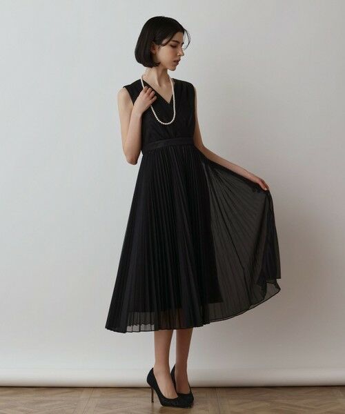 GRACE CONTINENTAL / グレースコンチネンタル ロング・マキシ丈ワンピース | ブライトメッシュワンピース | 詳細15