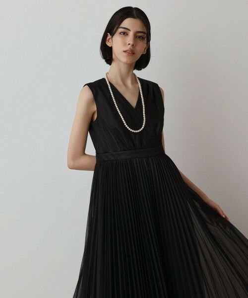 GRACE CONTINENTAL / グレースコンチネンタル ロング・マキシ丈ワンピース | ブライトメッシュワンピース | 詳細18