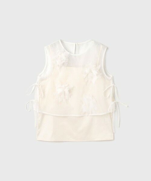 GRACE CONTINENTAL / グレースコンチネンタル その他トップス | メッシュフラワートップ | 詳細10