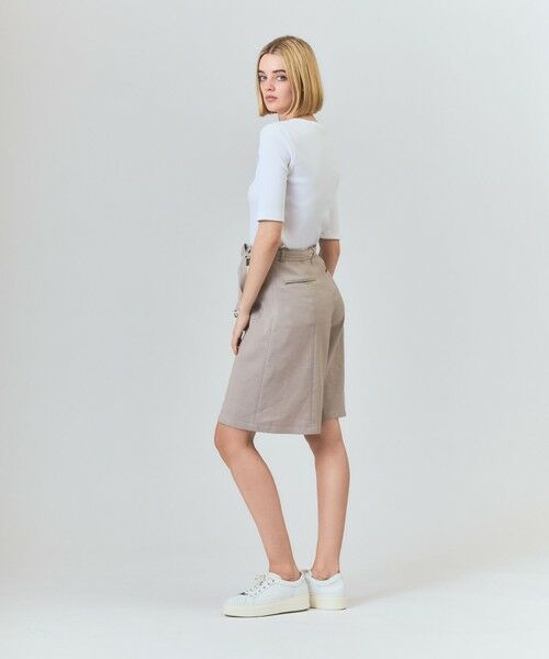 GRACE CONTINENTAL / グレースコンチネンタル デニムパンツ | リネンデニムライクパンツ | 詳細3