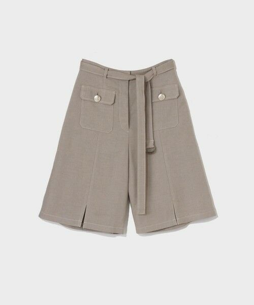 GRACE CONTINENTAL / グレースコンチネンタル デニムパンツ | リネンデニムライクパンツ | 詳細7