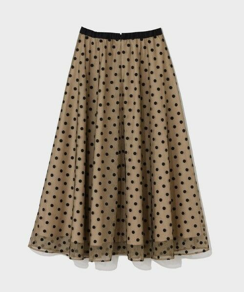 GRACE CONTINENTAL / グレースコンチネンタル ミニ・ひざ丈スカート | ドットembチュールスカート | 詳細8