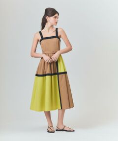 GRACE CONTINENTAL / グレースコンチネンタル ロング・マキシ丈ワンピース | ライン配色キャミドレス