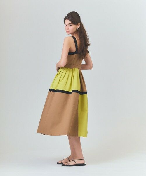 GRACE CONTINENTAL / グレースコンチネンタル ロング・マキシ丈ワンピース | ライン配色キャミドレス | 詳細2