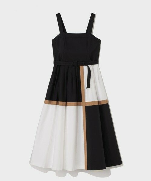 GRACE CONTINENTAL / グレースコンチネンタル ロング・マキシ丈ワンピース | ライン配色キャミドレス | 詳細11