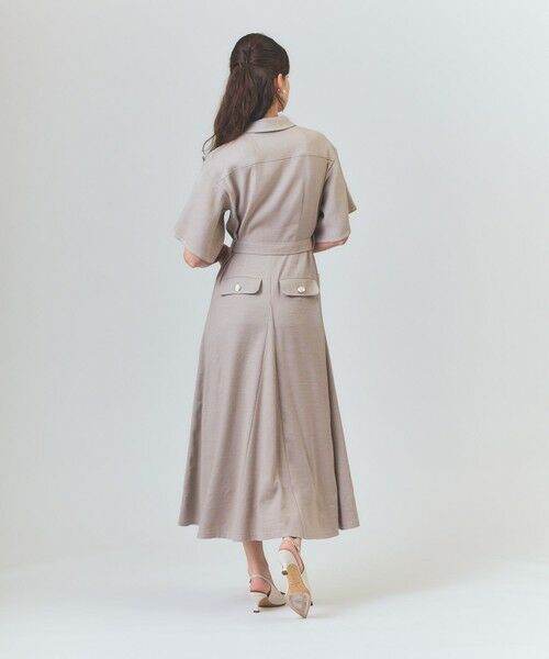 GRACE CONTINENTAL / グレースコンチネンタル ロング・マキシ丈ワンピース | リネンデニムライクワンピース | 詳細1