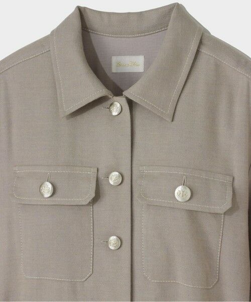 GRACE CONTINENTAL / グレースコンチネンタル ロング・マキシ丈ワンピース | リネンデニムライクワンピース | 詳細11