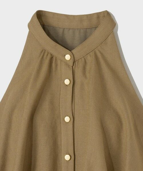 GRACE CONTINENTAL / グレースコンチネンタル ロング・マキシ丈ワンピース | リネンライクホルタードレス | 詳細5