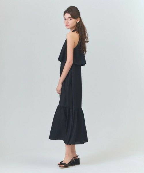 GRACE CONTINENTAL / グレースコンチネンタル ロング・マキシ丈ワンピース | リネンライクホルタードレス | 詳細12