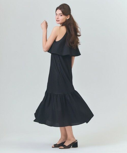 GRACE CONTINENTAL / グレースコンチネンタル ロング・マキシ丈ワンピース | リネンライクホルタードレス | 詳細14