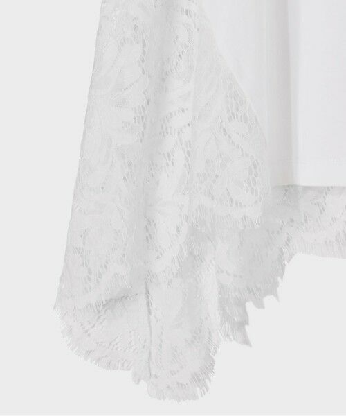 GRACE CONTINENTAL / グレースコンチネンタル その他トップス | バックレース天竺トップ | 詳細10