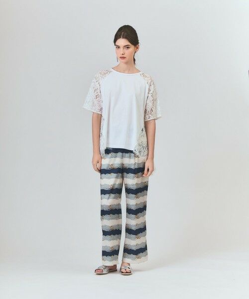 GRACE CONTINENTAL / グレースコンチネンタル その他トップス | バックレース天竺トップ | 詳細2