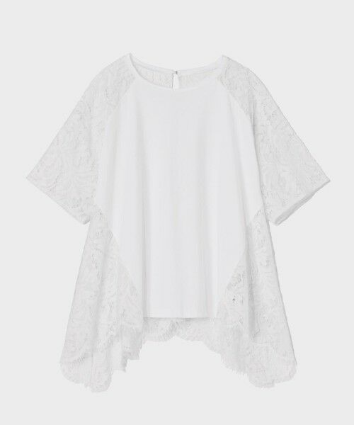 GRACE CONTINENTAL / グレースコンチネンタル その他トップス | バックレース天竺トップ | 詳細8