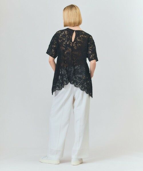GRACE CONTINENTAL / グレースコンチネンタル その他トップス | バックレース天竺トップ | 詳細13