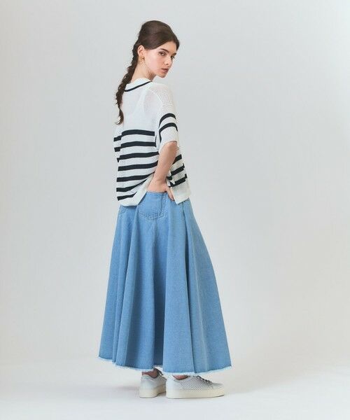 GRACE CONTINENTAL / グレースコンチネンタル カットソー | ワッフルボーダートップ | 詳細2