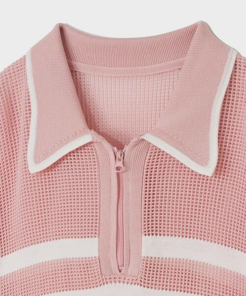 GRACE CONTINENTAL / グレースコンチネンタル カットソー | ワッフルボーダートップ | 詳細11