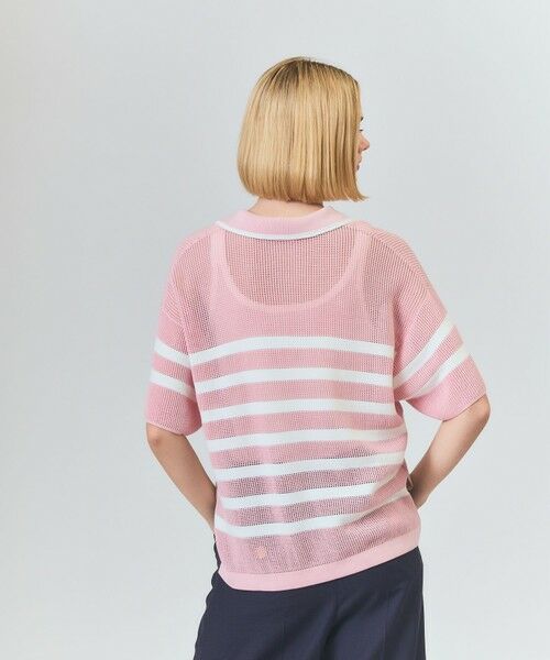 GRACE CONTINENTAL / グレースコンチネンタル カットソー | ワッフルボーダートップ | 詳細7