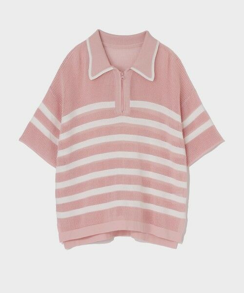 GRACE CONTINENTAL / グレースコンチネンタル カットソー | ワッフルボーダートップ | 詳細9