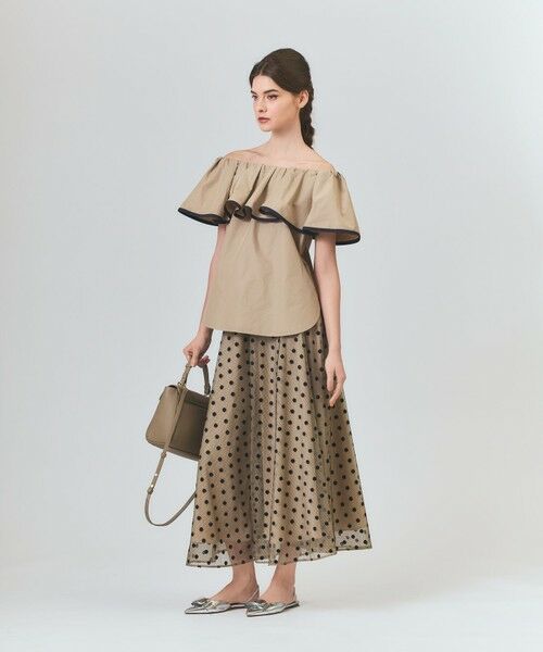 GRACE CONTINENTAL / グレースコンチネンタル シャツ・ブラウス | ラッフルトリミングブラウス | 詳細2