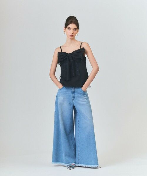 GRACE CONTINENTAL / グレースコンチネンタル キャミソール・チューブトップ | ドットボウタイキャミ | 詳細1