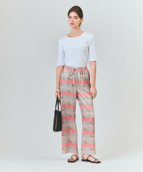 GRACE CONTINENTAL / グレースコンチネンタル その他パンツ | ロープボーダーパンツ | 詳細1