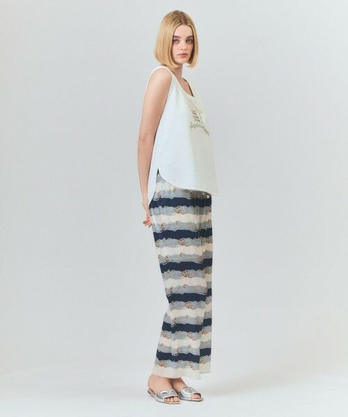 GRACE CONTINENTAL / グレースコンチネンタル その他パンツ | ロープボーダーパンツ | 詳細12