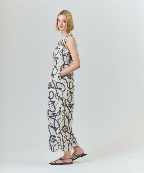 GRACE CONTINENTAL / グレースコンチネンタル サロペット・オールインワン | プリントオールインワン | 詳細1