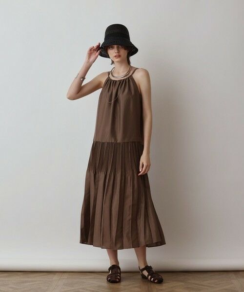 GRACE CONTINENTAL / グレースコンチネンタル ロング・マキシ丈ワンピース | ブライトキャミワンピース | 詳細12