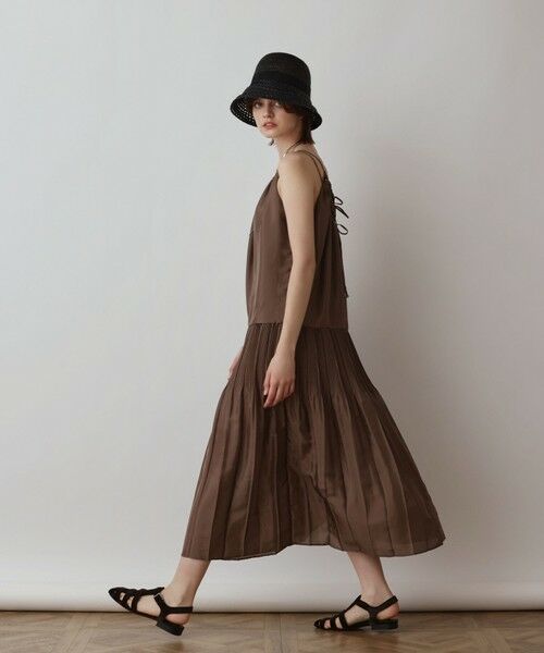 GRACE CONTINENTAL / グレースコンチネンタル ロング・マキシ丈ワンピース | ブライトキャミワンピース | 詳細15