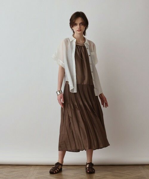 GRACE CONTINENTAL / グレースコンチネンタル ロング・マキシ丈ワンピース | ブライトキャミワンピース | 詳細19