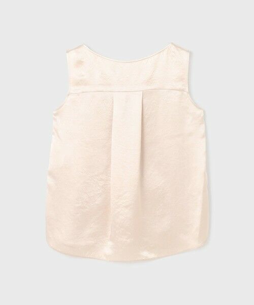 GRACE CONTINENTAL / グレースコンチネンタル その他トップス | サテンノースリーブトップ | 詳細1