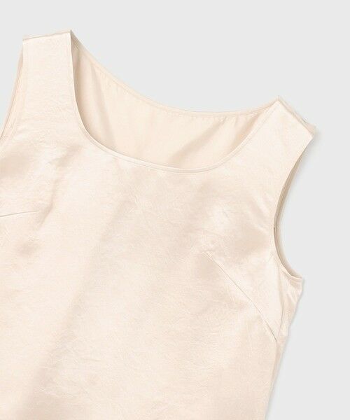 GRACE CONTINENTAL / グレースコンチネンタル その他トップス | サテンノースリーブトップ | 詳細2