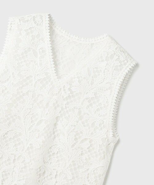 GRACE CONTINENTAL / グレースコンチネンタル その他トップス | ケミカルレースストレートトップ | 詳細11