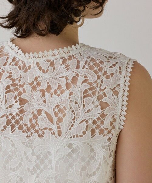 GRACE CONTINENTAL / グレースコンチネンタル その他トップス | ケミカルレースストレートトップ | 詳細7