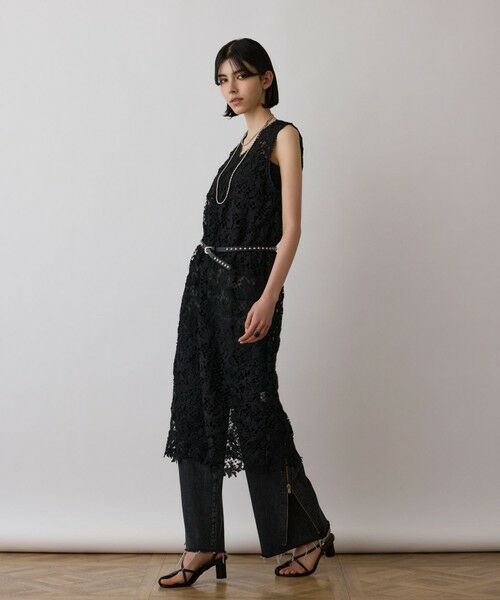 GRACE CONTINENTAL / グレースコンチネンタル その他トップス | ケミカルレースストレートトップ | 詳細12