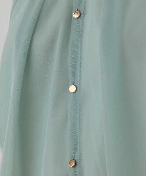 GRACE CONTINENTAL / グレースコンチネンタル シャツ・ブラウス | チュールタックノースリーブ | 詳細20
