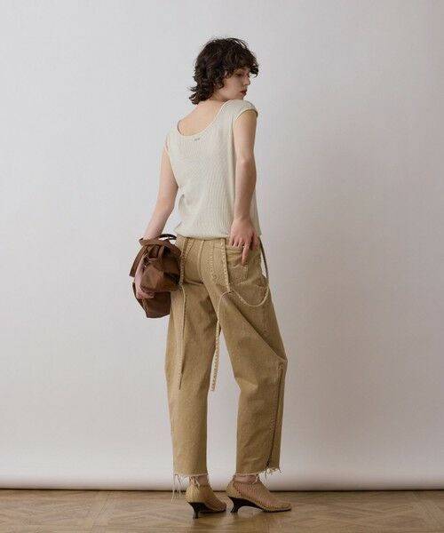 GRACE CONTINENTAL / グレースコンチネンタル その他トップス | スパンコールリブトップ | 詳細2