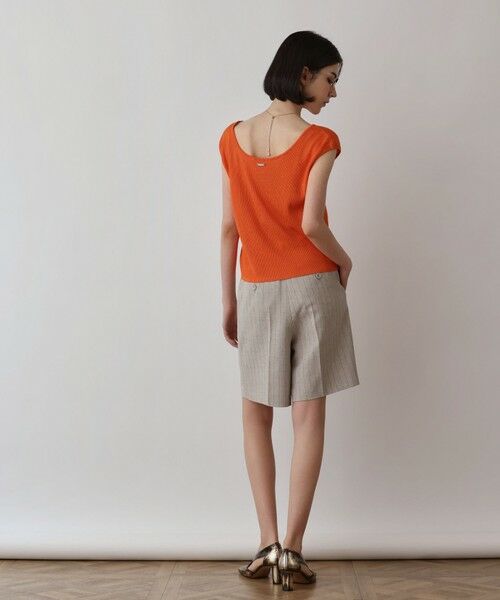 GRACE CONTINENTAL / グレースコンチネンタル その他トップス | スパンコールリブトップ | 詳細14