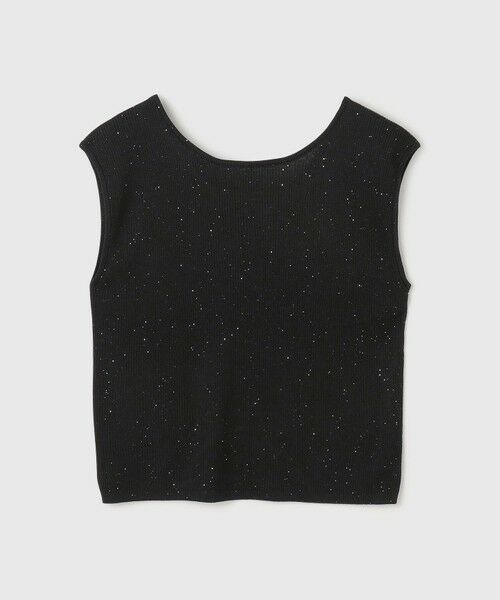 GRACE CONTINENTAL / グレースコンチネンタル その他トップス | スパンコールリブトップ | 詳細20